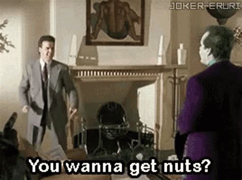 lets get nuts gif|george lets get nuts.